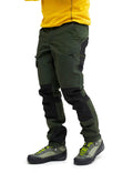 RevolutionRace Mens Nordwand Pants, Durable Pants for All Outdoor Activities, Forest Green, M