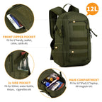 Huntvp 10L/20L/30L Tactical Backpack Military Molle Backpack Rucksack Gear Tactical Assault Pack For Hunting Camping Trekking (1