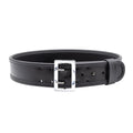 Bianchi 7960 Sam Browne Duty Belt, Fits 2.25 Inches (58 MM) Belt Loops, 48, Chrome Buckle, Plain Black