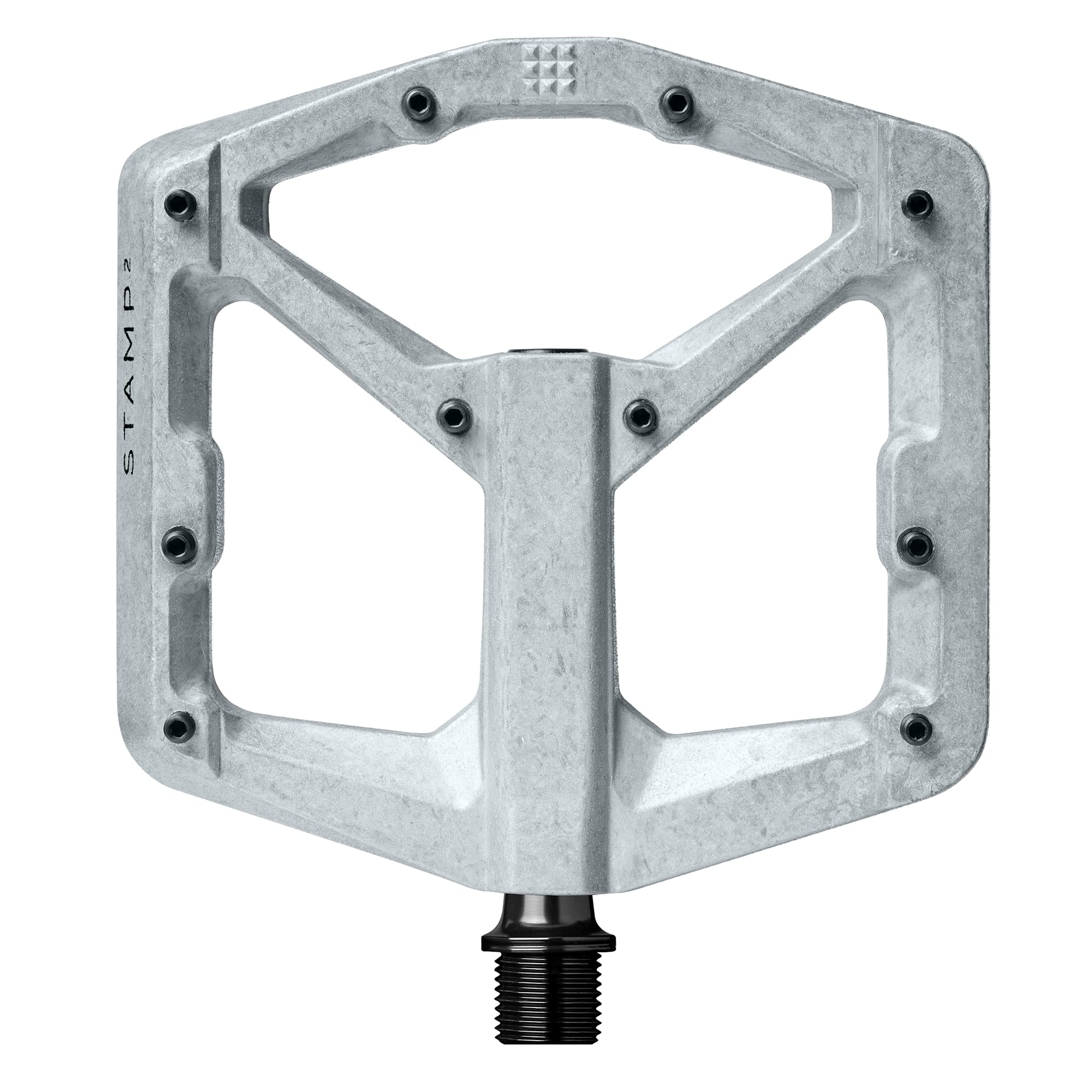 Crankbrothers Mtb Pedals Stamp 2 Large Raw And Silver
