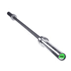 Cap Barbell The Beast Olympic Bar  For Weightlifting And Power Lifting, The Beast - Black/Chrome, No Center Knurl, 7' Olympic, (