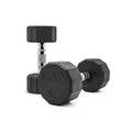 CAP Barbell 12-Sided Coated Dumbbell with Chrome Handle, Pair, 12 LB