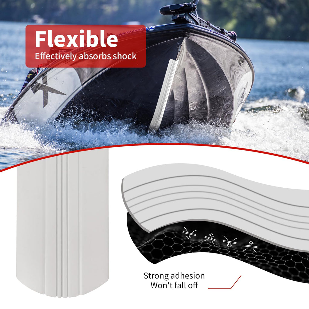 Self-Adhesive Diy Fiberglass And Specific Aluminum Boat Keel Protector, Boat Keel Protector Hull Protector Cover Protects Agains