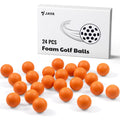 JAYA 24 Pack Foam Golf Practice Balls, Realistic Feel and Limited Flight, Soft for Indoor or Outdoor Training, Orange