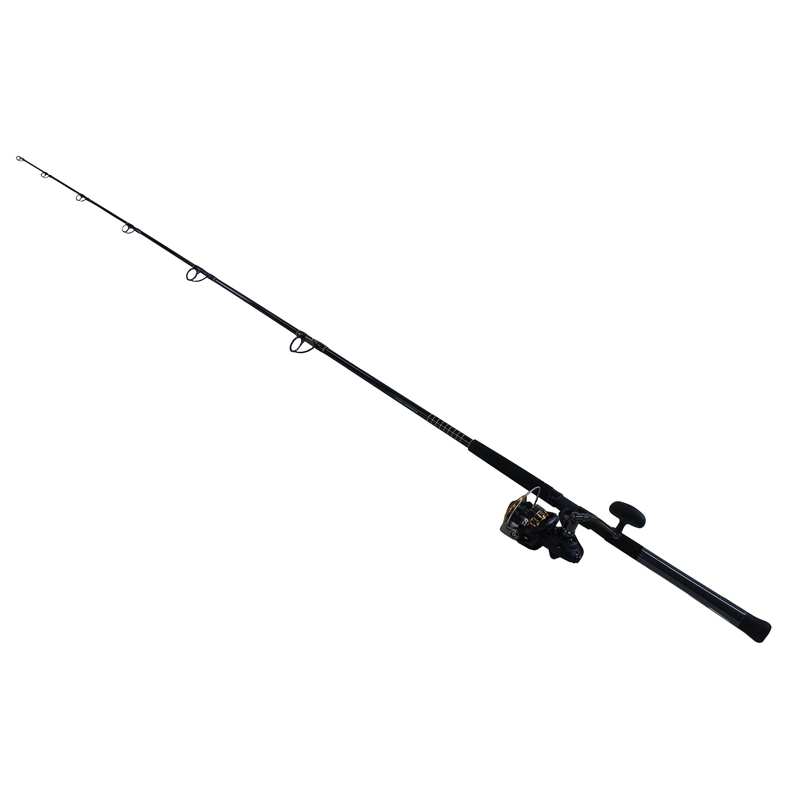 Daiwa Bg5000/701H Bg Saltwater Pre-Mounted Combo, 5000, 6+1 Bearing, Spinning, 7' Rod, 1Piece