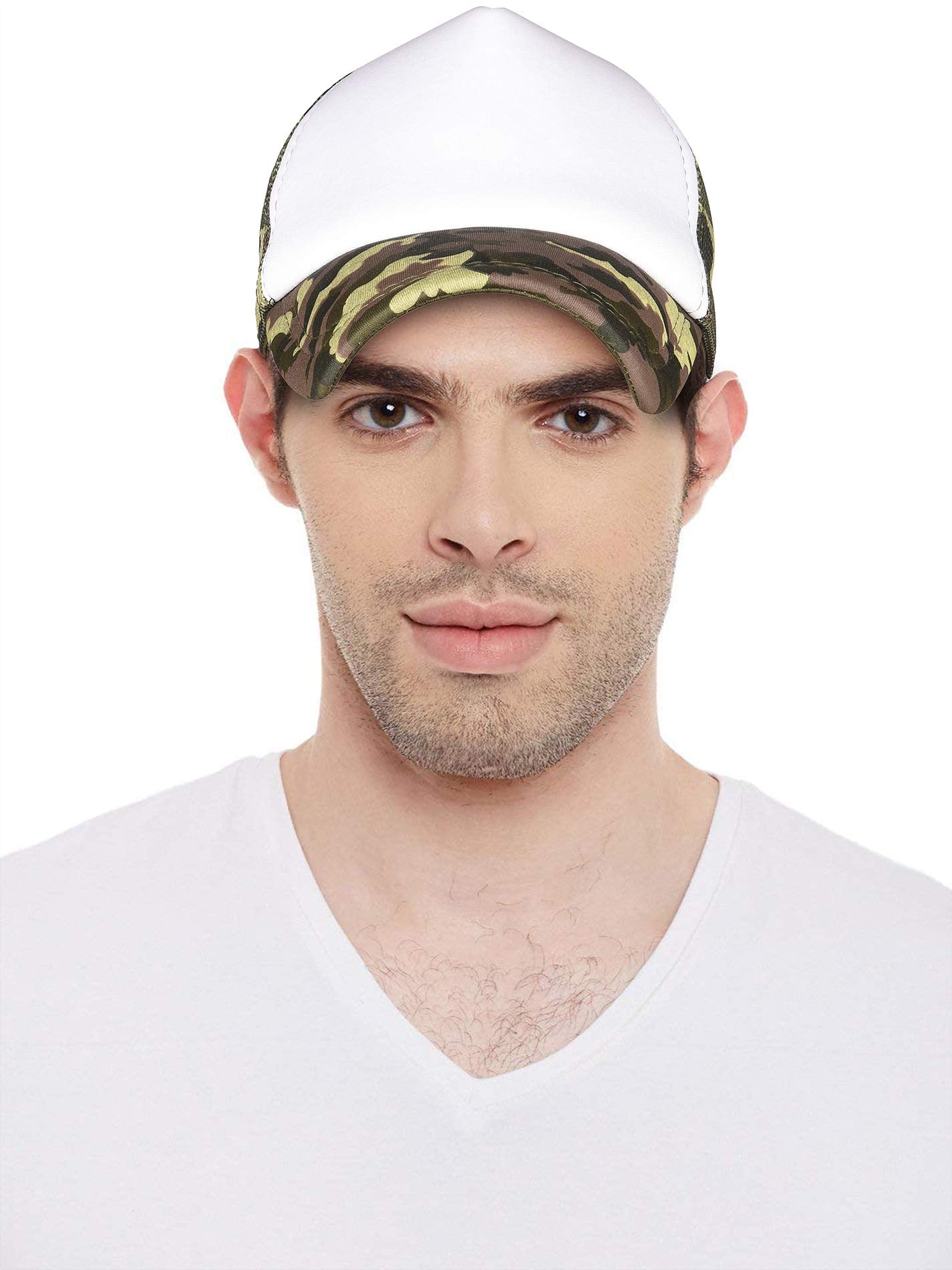 Ilu Cap For Men Women Topi Unisex Head Mesh Branded BoyS GirlS Caps Adjustable Strap Summer Sports Cricket Gym Dance Cotton Fr