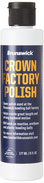 Brunswick Crown Factory Polish 6Oz Crown Factory Polish 6 Oz