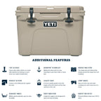 YETI Tundra 35 Cooler, Desert Tan