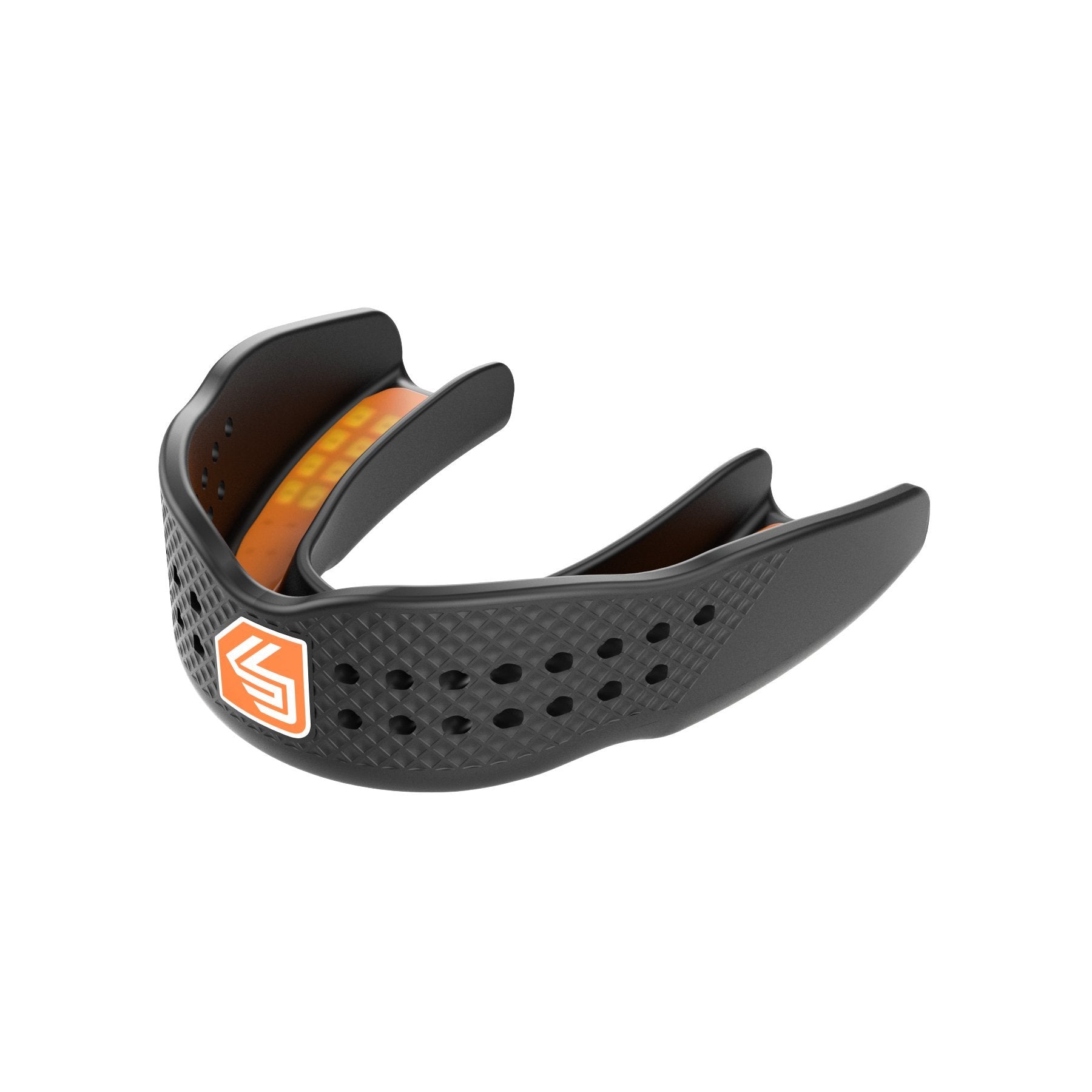 Shock Doctor Mouthguard Superfit - Easy-Fit Strap/Strapless Mouthguard - Low Profile Fit Perfect For Basketball, Hockey, Lacross