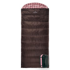 Teton Sports Celsius Regular Sleeping Bag; Great For Family Camping, Brown Poly Liner, Right Zip , 80 X 33-Inch
