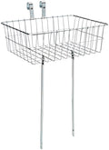Wald 139 Front Bicycle Basket (18 x 13 x 6, Silver) 101695