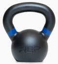 REP Fitness Single Kettlebells, 25 lb, Cast Iron, Strength Training, Adjustable Weight, Power Workout Equipment, Home Gym, Free 