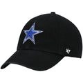 NFL Dallas Cowboys Mens 47 Clean Up, Black, OSFM