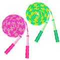 Grawun Jump Rope For Kids, Soft Beaded Jump Rope, Adjustable Length Tangle-Free Segmented Soft Beaded Skipping Rope,For Women, M