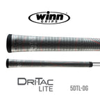Winn Dri-Tac Lite Standard Golf Grip - The Ultimate In Winn Technology - Tacky, All-Weather Playability - Winndry Polymer - Redu