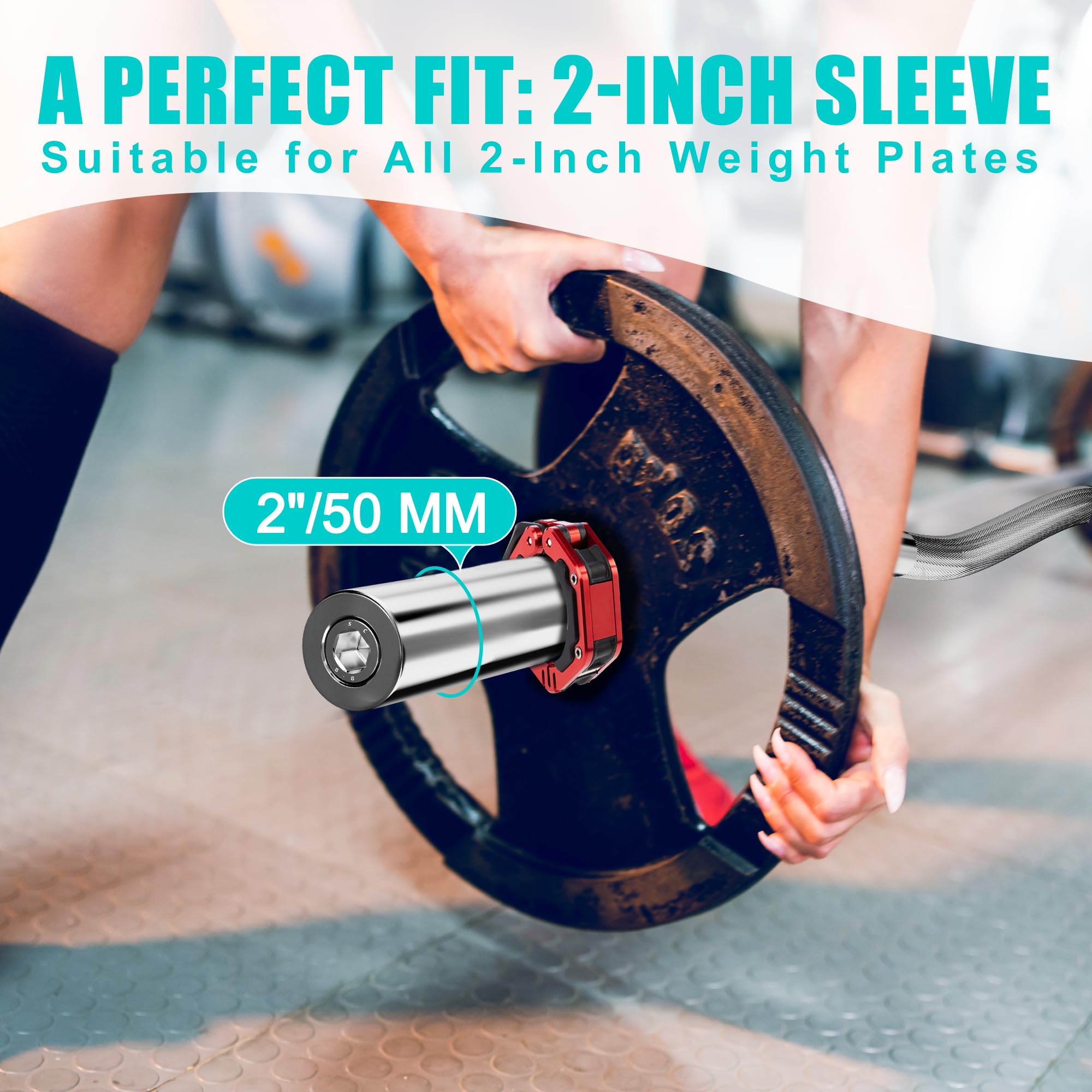 Elevens Ez Bar Curl Barbell 4Ft-22Lb 330Lbs Capacity Olympic Bearing Barbell (330Lb-Sliver), 47 Inches (A-Yd04001)
