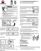 2Pack Garage Door Opener Remote For Genie And Overhead Door Intellicode G3T-R O3T-A O3T-Bx