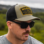 Magpul Trucker Hat Snap Back Baseball Cap, One Size Fits Most, Go Bang Olive