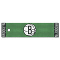 FANMATS 9343 Brooklyn Nets Putting Green Mat  1.5ft. x 6ft.