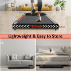 Maicifi Walking Pad Treadmill With Incline - Under Desk Treadmill 2.5Hp Low Noise,Portable Treadmills For Home, 2 In 1 Folding,