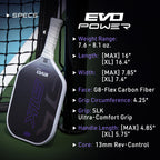 Selkirk Sport Slk Evo Power Xl Pickleball Paddle By Selkirk Sport | G9 Power Carbon Fiber Pickleball Paddle With Spinflex Surfac