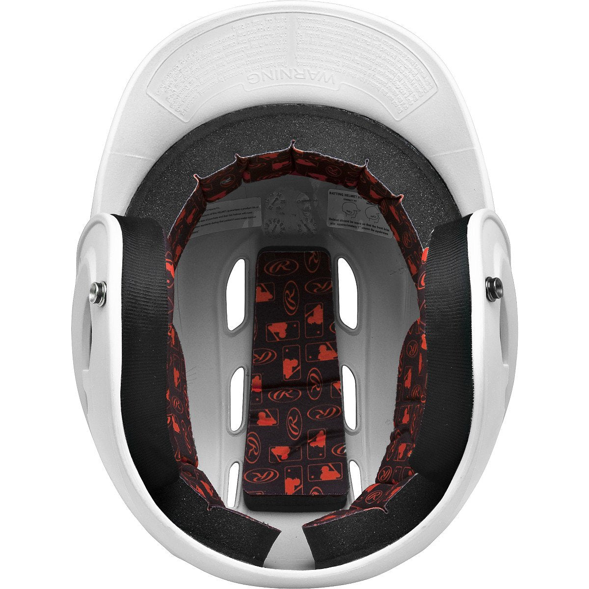 Rawlings | R16 Velo Baseball Batting Helmet | Junior (6 3/8'' - 7 1/8'') | Matte White