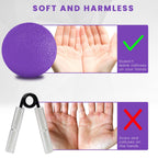 Ortarco 3 Pack Stress Balls for Adults, Hand Strengthening Devices Exercise Balls Physical Therapy Ball, Squeeze Balls for Hand