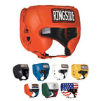 Ringside Competition-Like Boxing Headgear With Cheeks, Red, X-Large
