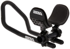 Profile Design Airstryke V2 Aluminum Clip-On Aerobars Ano Matte Black, Adjustable Stack And Reach