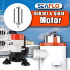 Seaflo-Portable 12V Livewell Aeration Pump System Kit For Boats