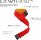 Warm Body Cold Mind Lasso Lifting Wrist Straps For Crossfit, Olympic Weightlifting, Powerlifting, Bodybuilding, Functional Stren