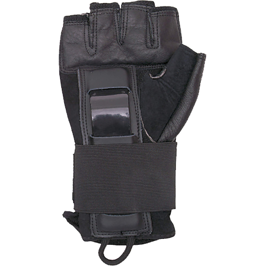 Triple Eight Hired Hands Skateboarding Wrist Guard Gloves, Small, Black