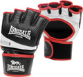 FIRE FLY MMA/Grappling Leather Gloves Half Finger Training Punching Boxing Sparring Gloves