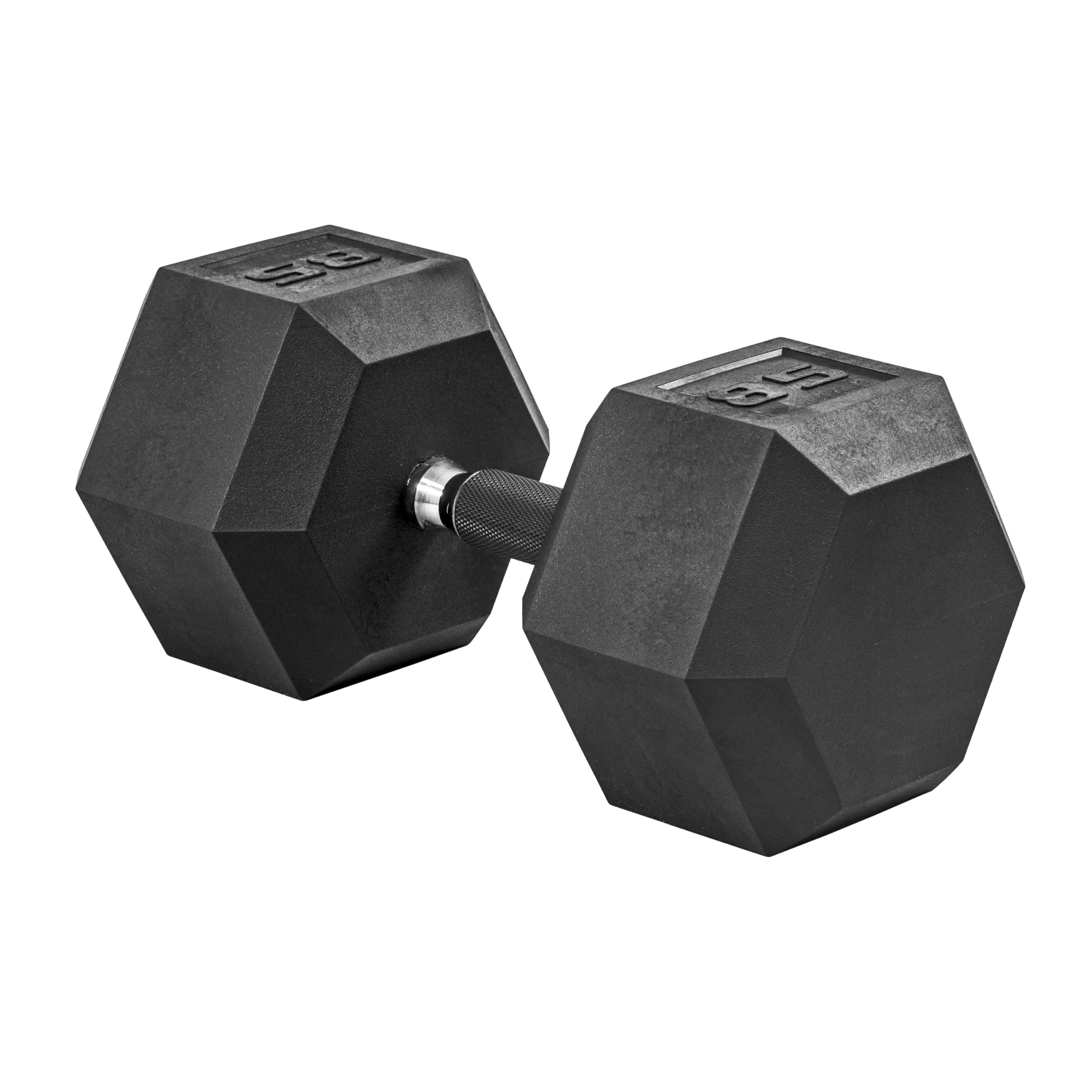 CAP Barbell Coated Dumbbell Weights with Padded Grip, Single, 85 Pounds