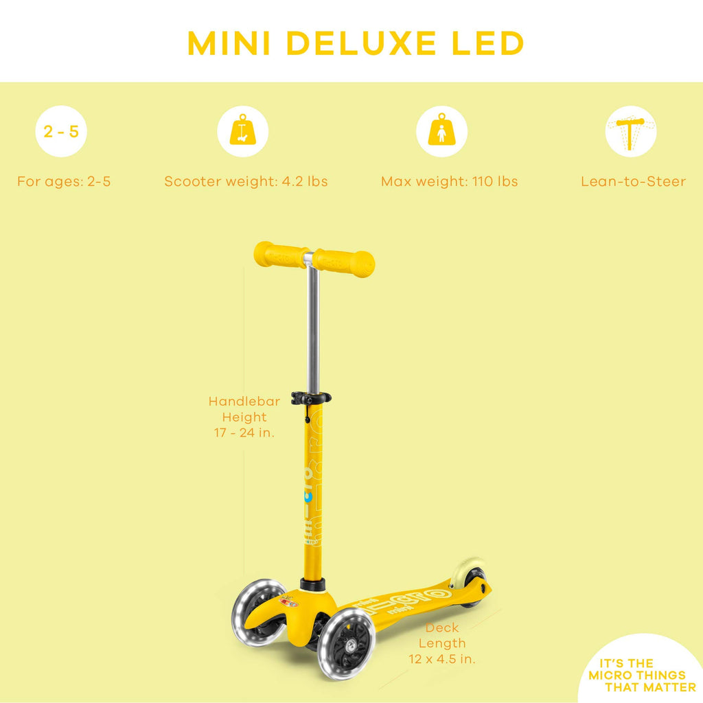 Micro Mini LED Scooter