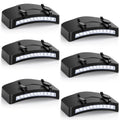 Lytoybe 6 Pcs Hat Clip Light, 11 LED Cap Lights Clip on Hat, IPX5 Waterproof Hands-Free Flashlight for Running, Working, Biking,