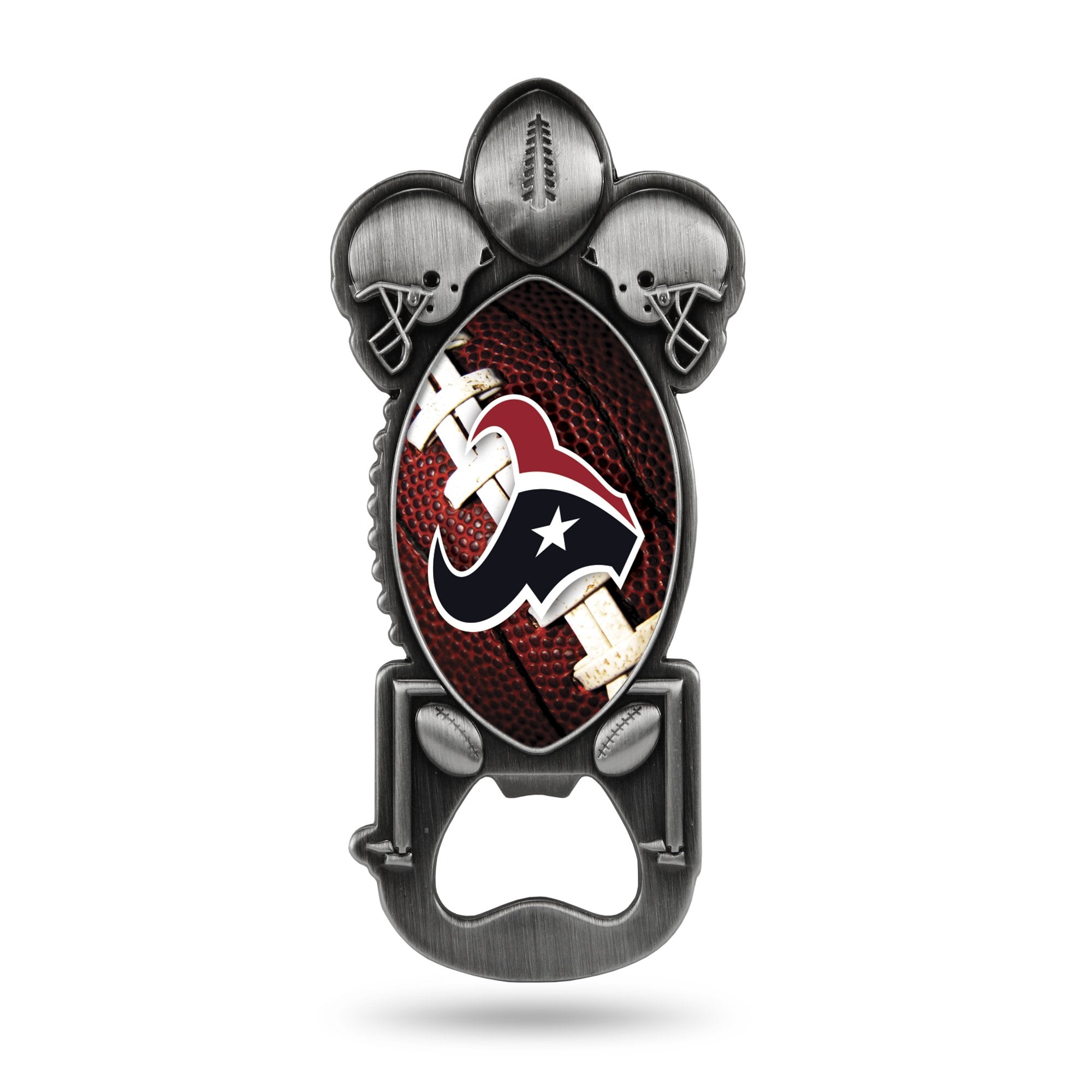 Nfl Houston Texans Magnetic Metal Bottle Opener Party Starter