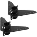 MorningRo Black 2 Sets Steering Triangle Mounting Bracket for NK-180s Brushless Kayak Motor Replacement Parts Kit, Mounted Steer