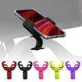 Black Harp Silicone Bike Phone Holder Designed For Peloton And Exercise Bike- Cell Phone Mount For Stationary Exercise Bike Acce