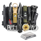 Survival Kit 14 In 1, Survival Gear And Equipment, Gifts For Men Dad Husband Him Valentines Day, Outdoor Fishing Hunting Camping