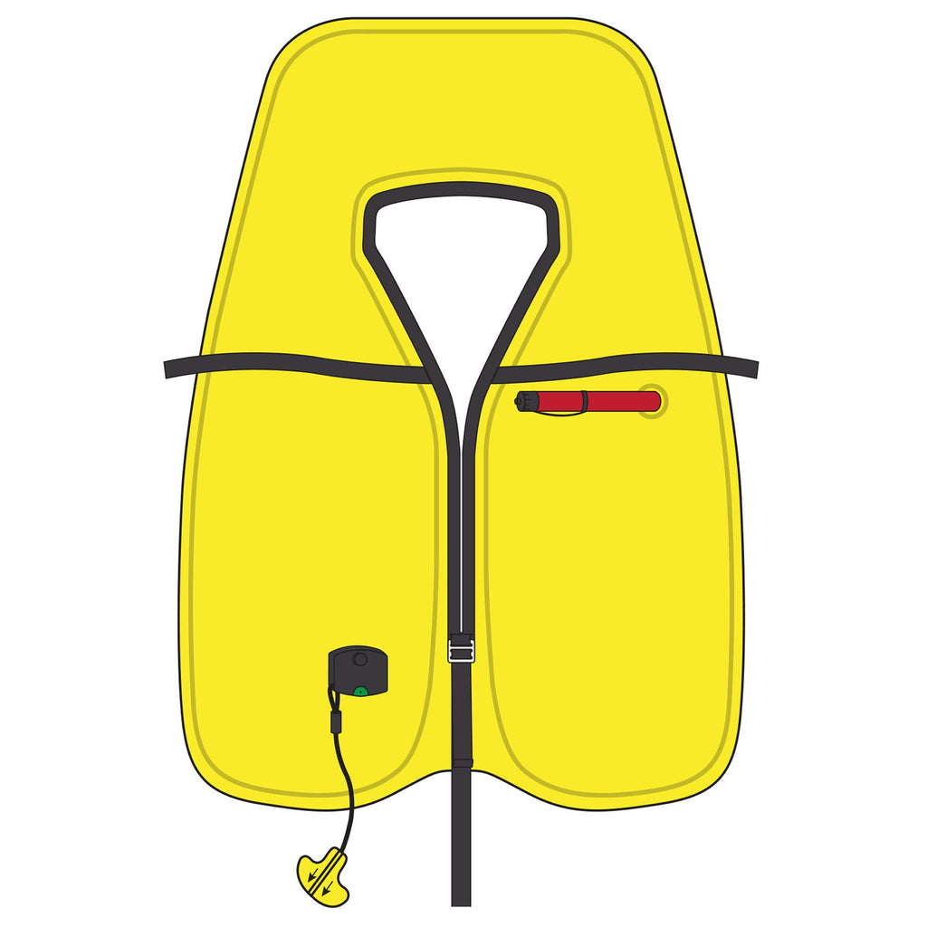 Nrs Zephyr Inflatable Lifejacket (Pfd)-Blue-Universal