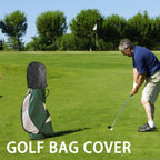 Colewin Golf Bag Cover Rain Hood,Waterproof Golf Bag Hood Cover,Almost Fits All For Tour Bags/Golf Bags/Carry Cart/Stand Bags