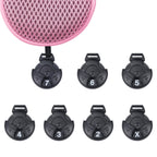 Andux 3Pcs/Pack Long Neck Golf Hybrid Club Head Covers Dial No. Tag Ctmt-02 Pink