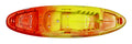 Perception Kayaks Zip 9.5 | Sit on Top Kayak | Stable and Fast | Multiple footrests | 9 6 | Blaze
