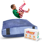 Cheer Collection Crash Pad - Crash Pads for Kids Sensory with Washable Cover - Sensory Room Must Haves - Crash Mat (4 x 4 FT)