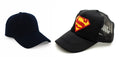 Michelangelo Yellow Superman Half Net Baseball Cap And Black Baseball Unisex Cap Combo