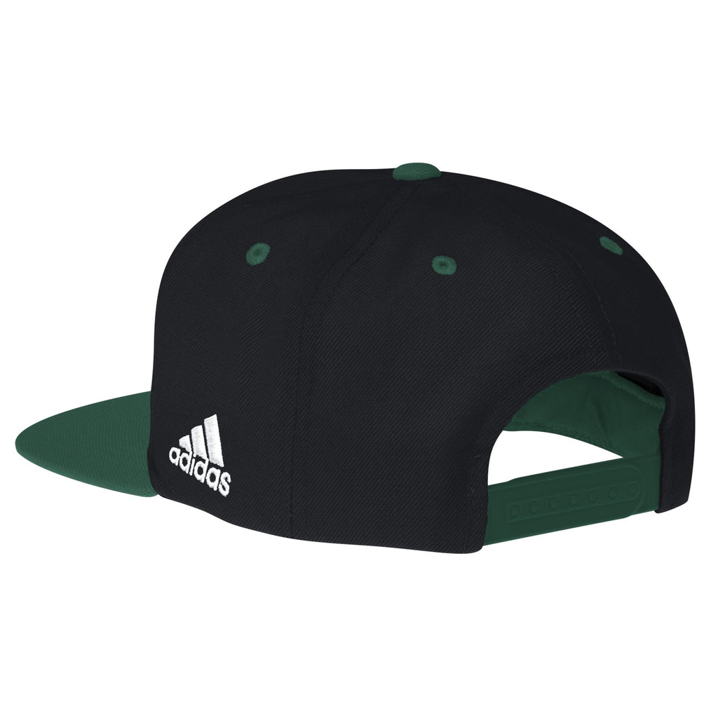 Nba Milwaukee Bucks Men'S Team Nation Snapback Hat, One Size, Black/Green
