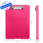 Sithon Nursing Clipboard With Storage, Lightweight Portable Writing Clipboard With Compartment Organizer For Nurse Doctor Medica