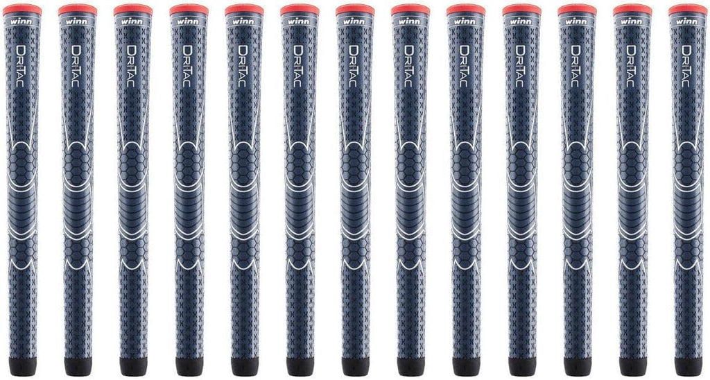 Winn Dri-Tac Standard Navy Blue 13 Piece Golf Grip Bundle (