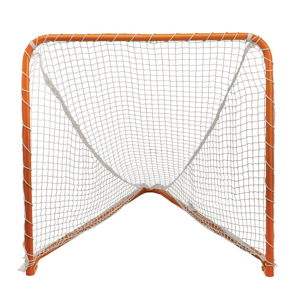 STX Lacrosse Folding Backyard Lacrosse Goal, Orange, 6 x 6-Feet